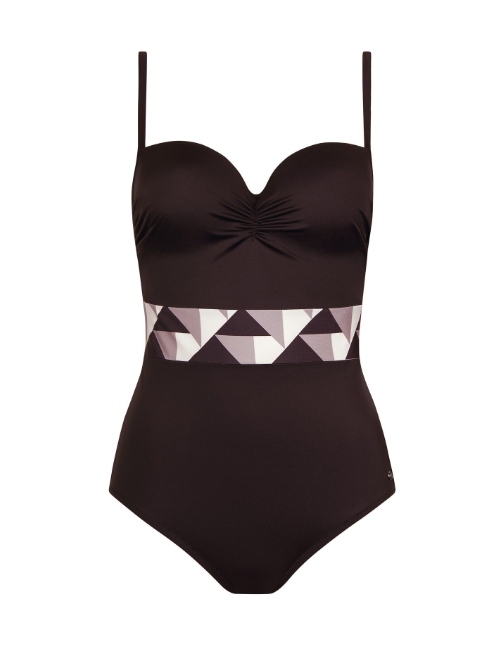 Lisca Swimwear Toulouse bruin badpak