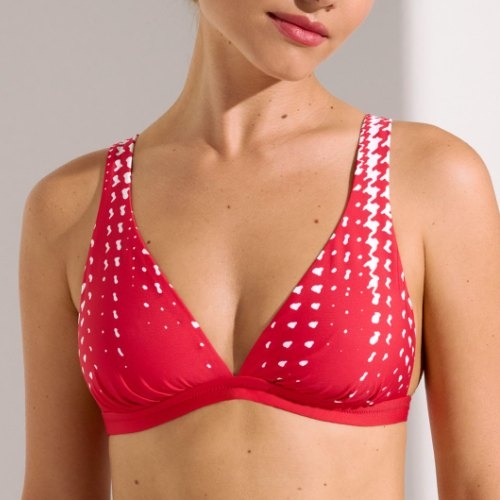Lisca Swimwear Quito rood soft-cup bikinitop