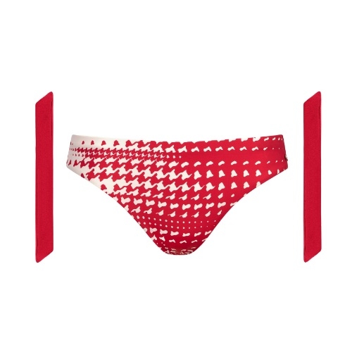 Lisca Swimwear Quito rood bikini broekje