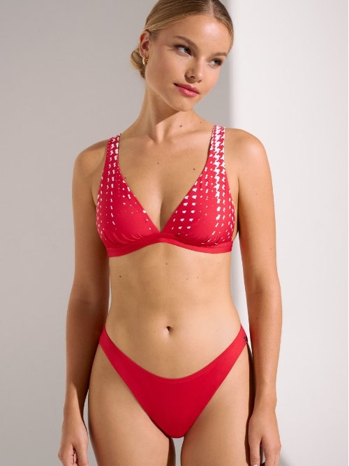 Lisca Swimwear Quito rood bikini broekje