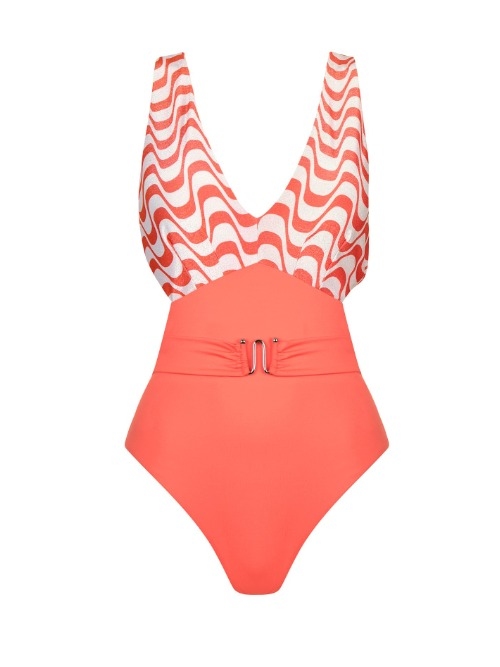 Lisca Swimwear Iceland coral badpak