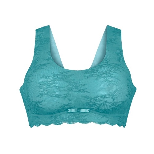 Anita Essential turquoise niet voorgevormde bh