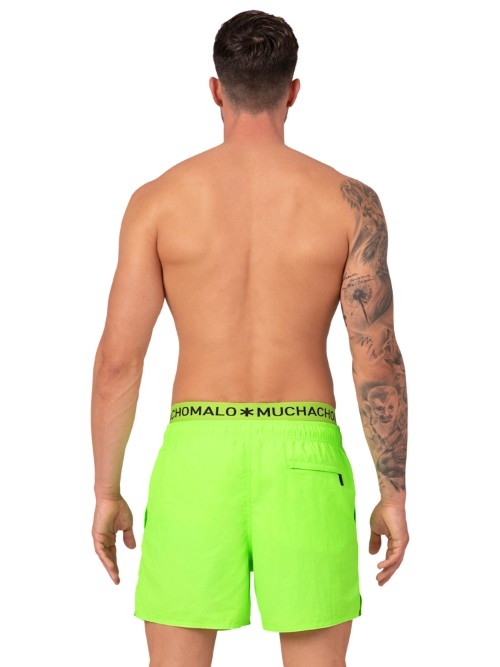 Muchachomalo Solid neon groen zwemshort