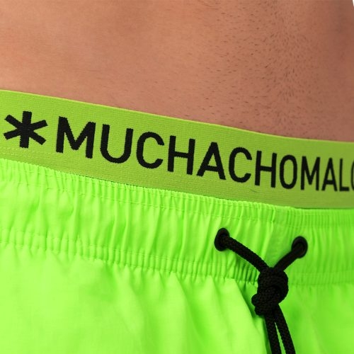 Muchachomalo Solid neon groen zwemshort
