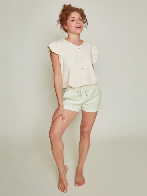 Charlie Choe Fresh Summer Nights off white slaapshirt