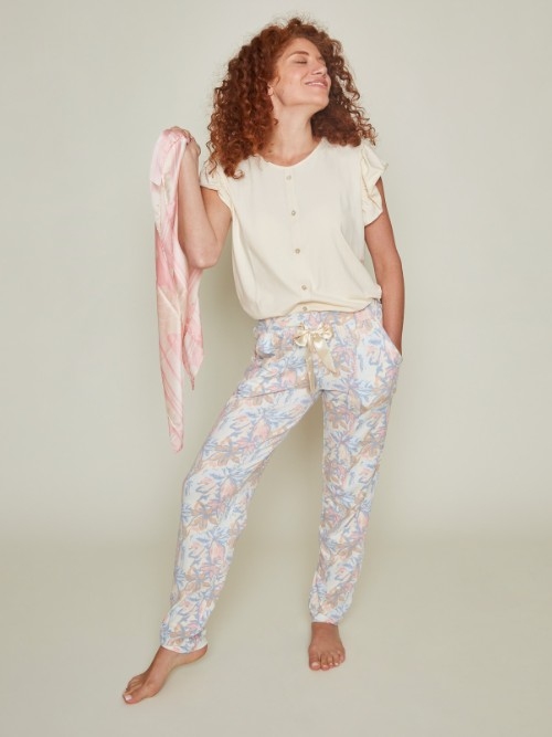 Charlie Choe Fresh Summer Nights multicolor pyjamabroek