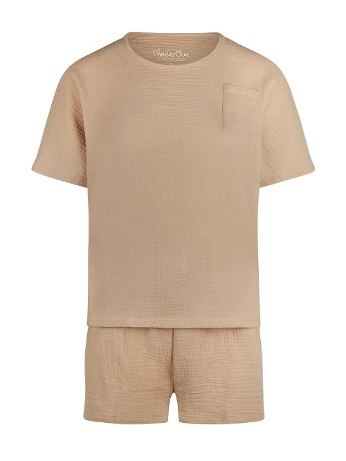 Charlie Choe Fresh Summer Nights zand shortama