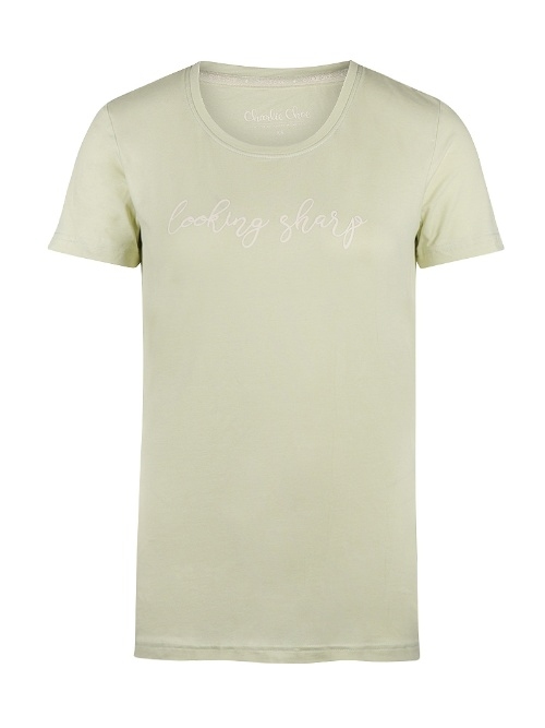 Charlie Choe Fresh Summer Nights groen slaapshirt