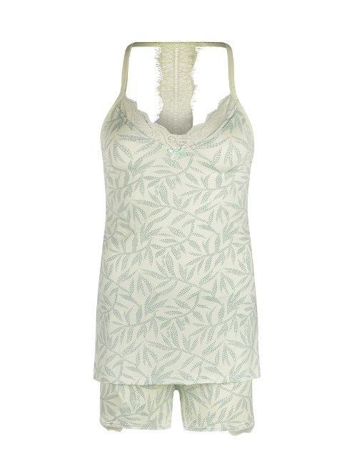 Charlie Choe Fresh Summer Nights groen shortama