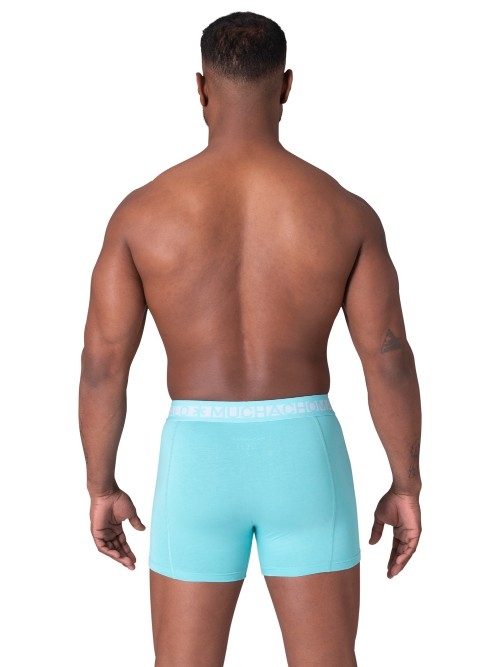 Muchachomalo Solid marine blauw/blauw boxershort