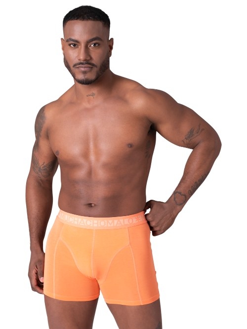 Muchachomalo Solid oranje boxershort