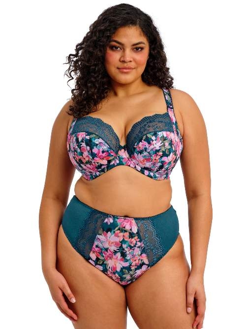 Elomi Lucie blauw high brief