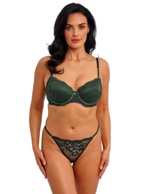 Wacoal Lingerie Natsuki Lace groen voorgevormde bh