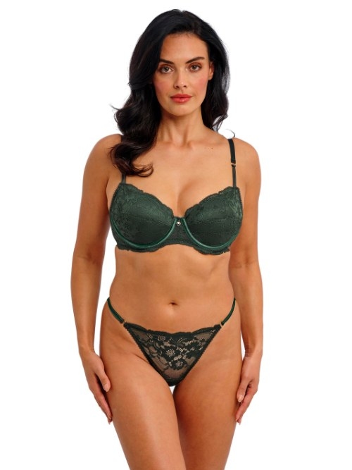 Wacoal Lingerie Natsuki Lace groen string