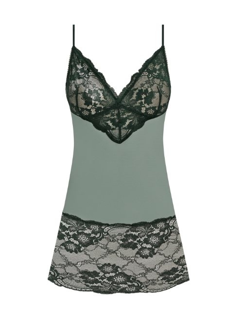 Wacoal Lingerie Natsuki Lace groen slipdress