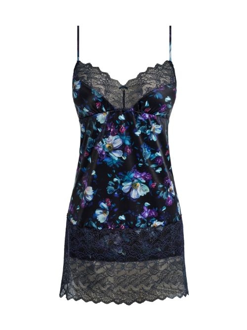 Fantasie Lingerie Lucia marine blauw slipdress
