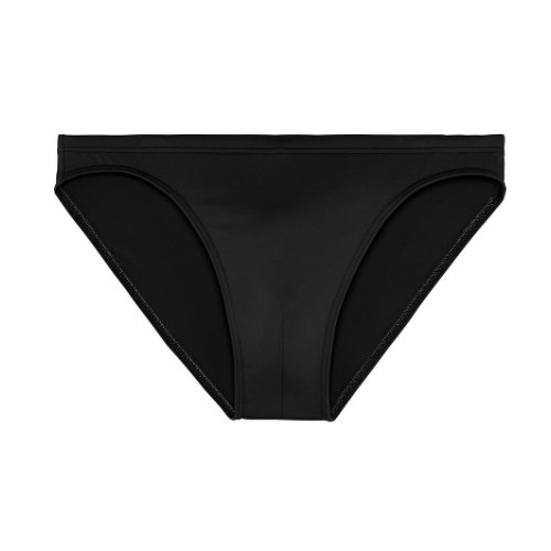 HOM Swimwear Sea Life zwart zwemslip