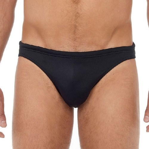 HOM Swimwear Sea Life zwart zwemslip
