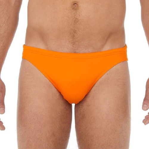 HOM Swimwear Sea Life oranje zwemslip