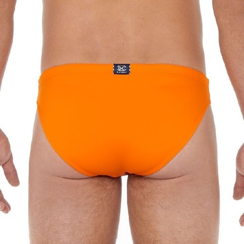 HOM Swimwear Sea Life oranje zwemslip