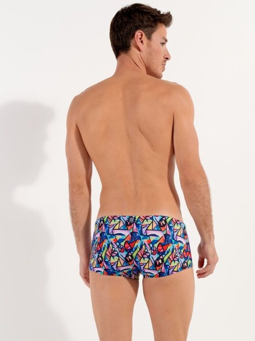 HOM Swimwear Idylle multicolor zwemboxer