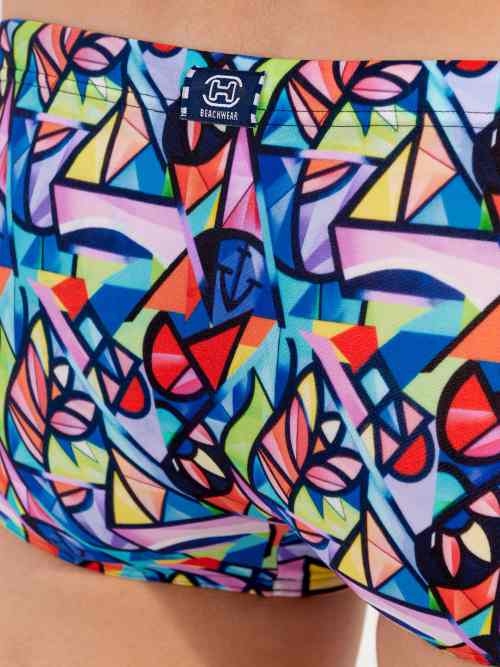 HOM Swimwear Idylle multicolor zwemboxer