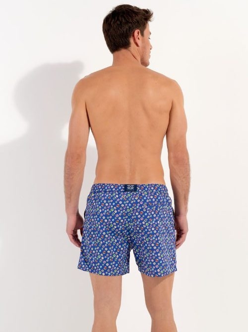 HOM Swimwear Socoa marine blauw zwemshort