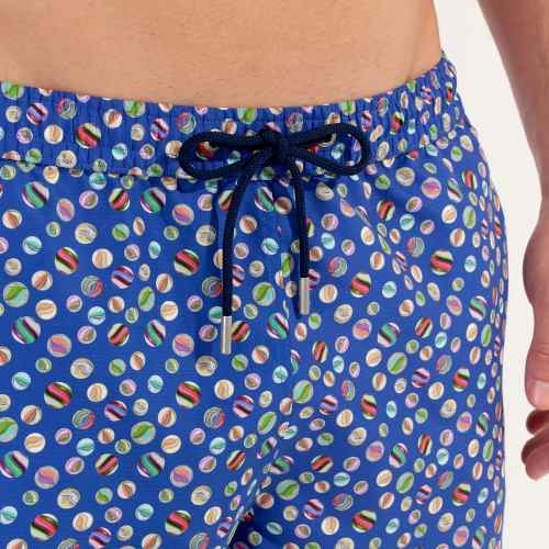 HOM Swimwear Socoa marine blauw zwemshort