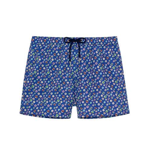 HOM Swimwear Socoa marine blauw zwemshort