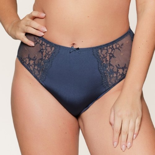 LingaDore Daily Basic marine blauw high brief