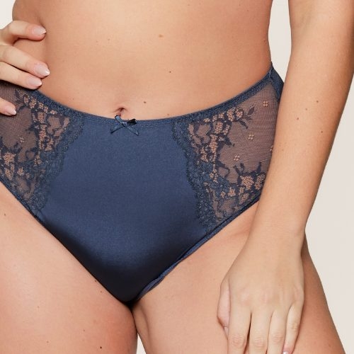 LingaDore Daily Basic marine blauw high brief