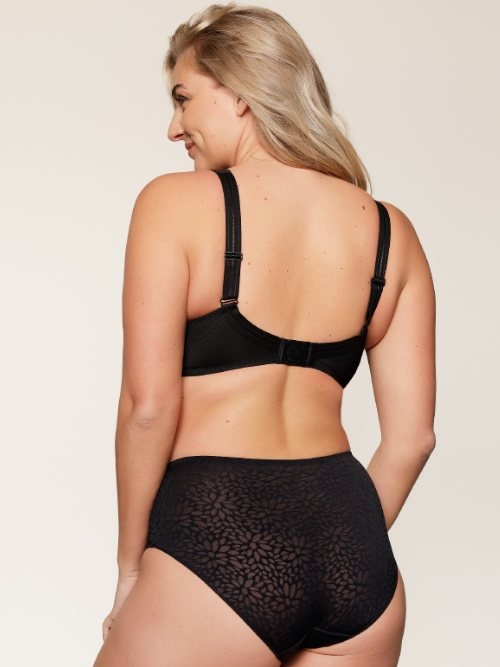 LingaDore Daily Basic zwart/powder high brief