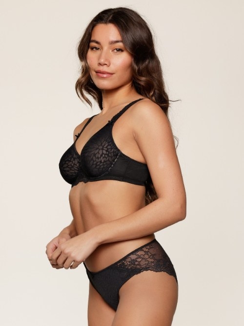 LingaDore Daily Basic zwart/powder slip