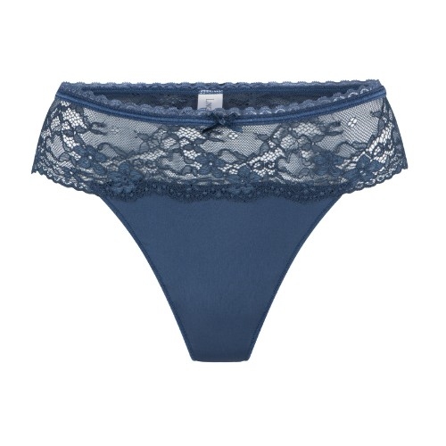 LingaDore Daily Basic marine blauw string