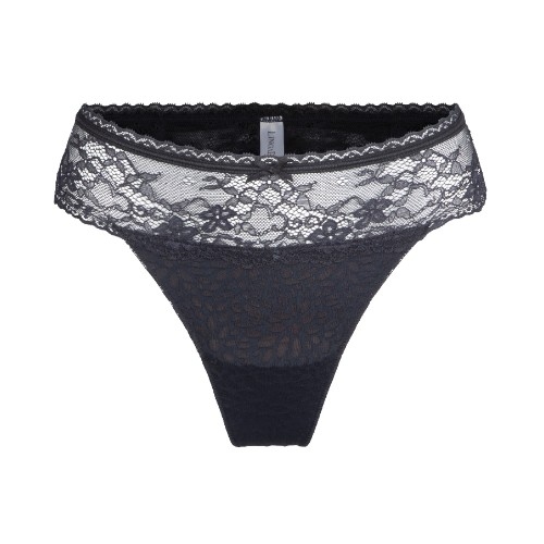 LingaDore Daily Basic zwart/powder string