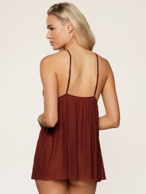 LingaDore Beautiful Bordeaux port babydoll