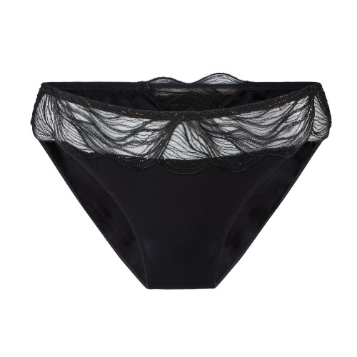 LingaDore Golden Glamour zwart slip