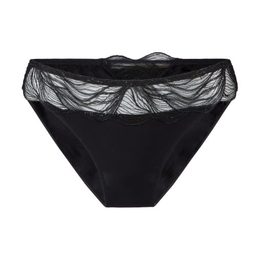 LingaDore Golden Glamour zwart string