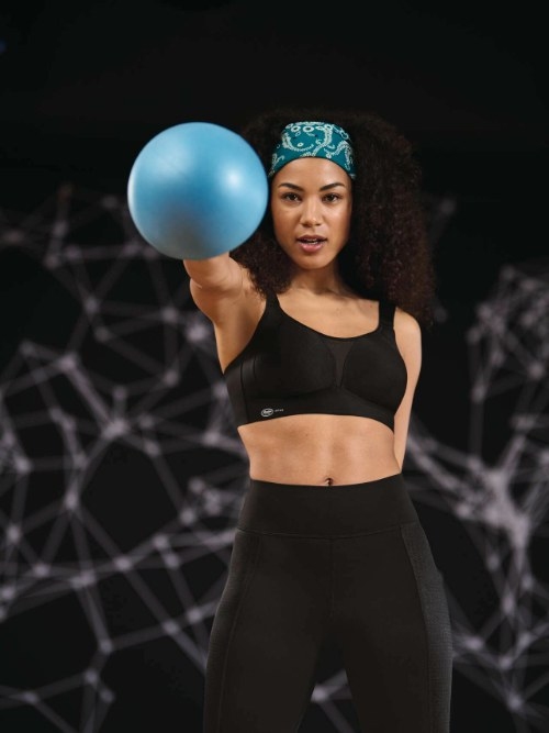 Anita Active Smart Control zwart sport bh