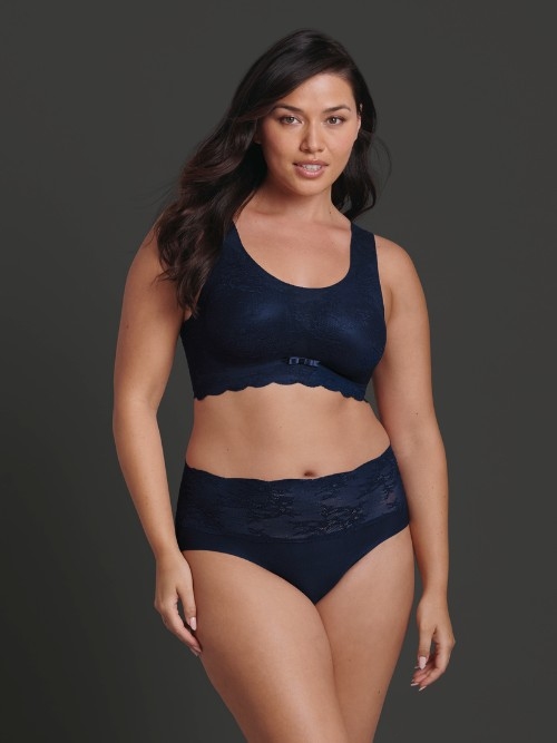 Anita Essential marine blauw high brief