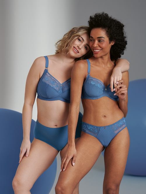 Rosa Faia Sita blauw niet voorgevormde bh
