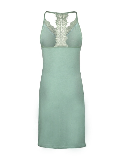 Charlie Choe Fresh Summer Nights groen slipdress