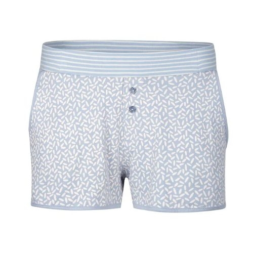 Charlie Choe Fresh Summer Nights blauw/print slaapshort