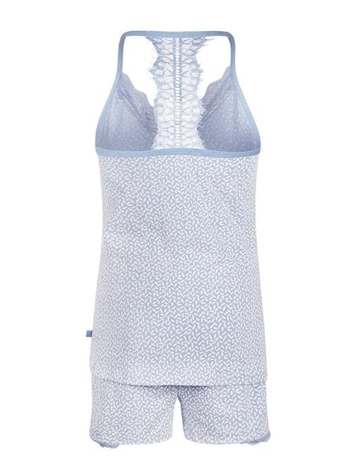 Charlie Choe Fresh Summer Nights blauw/print shortama