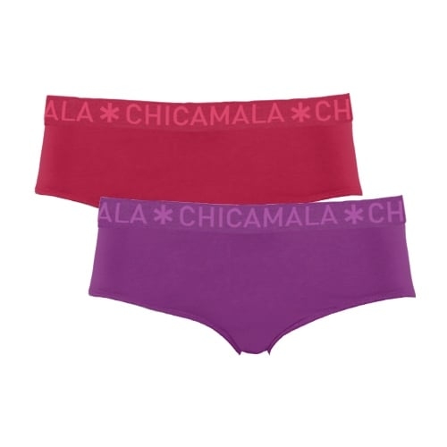 Chicamala Solid paars slip