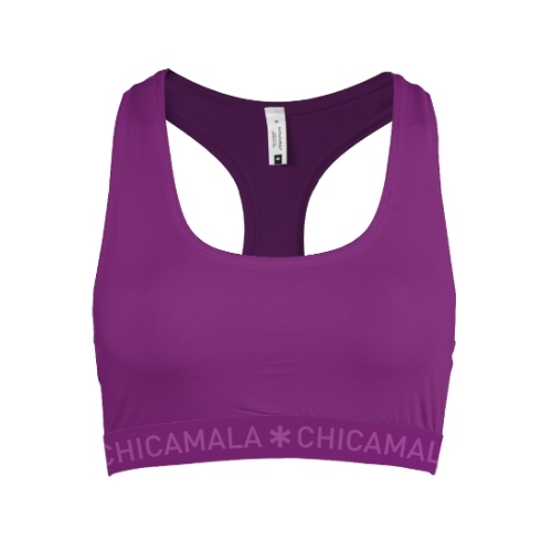 Chicamala Solid paars top / shirt