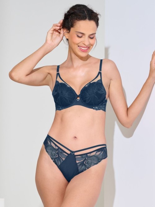 Lisca Charisma marine blauw slip