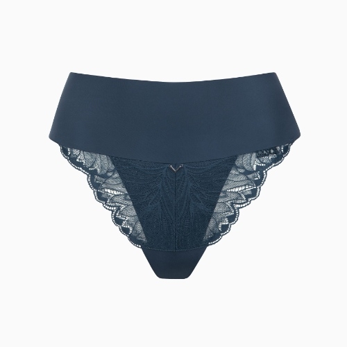Lisca Charisma marine blauw high brief