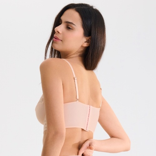 Lisca Infinity apricot/gold niet voorgevormde bh