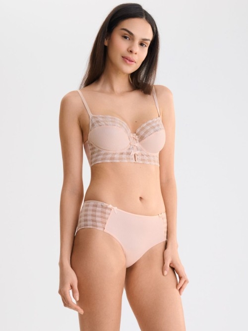 Lisca Infinity apricot/gold niet voorgevormde bh